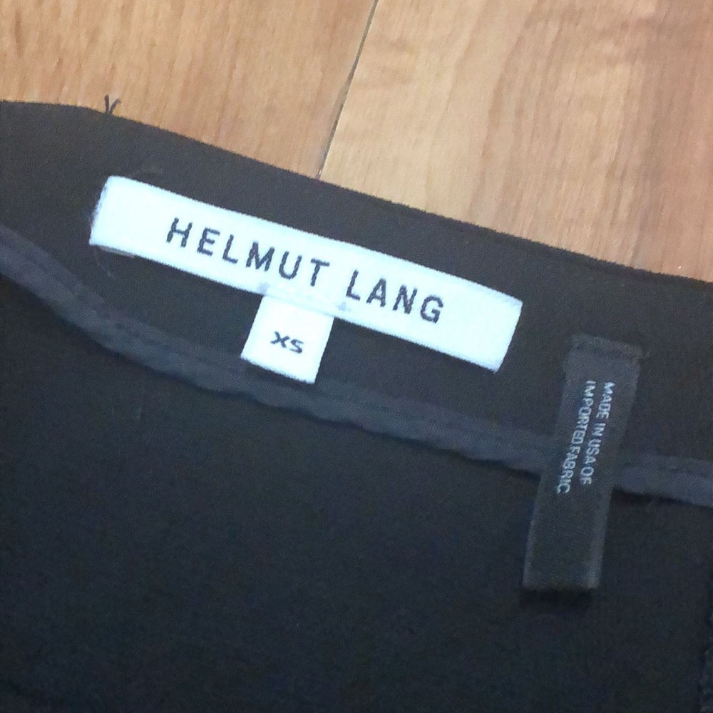 Helmut Lang Black Sleeveless Square Back Top - Picture 5 of 5